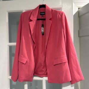 NWT Steve Madden Payton Blazer coral pink small
